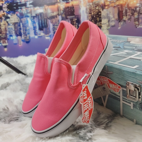 Vans Pink Lemonade 💗 Classic Slip on - Picture 13 of 13